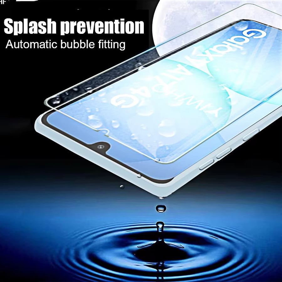 4 Stück Displayschutzfolien aus gehärtetem Glas für Samsung Galaxy A17 4G 5G und Samsung Galaxy A07 4G, transparent, HD Schutzglas - Bild 4
