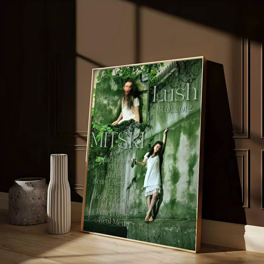Wasserfester Anime-Poster Aufkleber Mitski First Love Tv Girl in Mehrfarbig für deine Raumdekoration - Bild 5