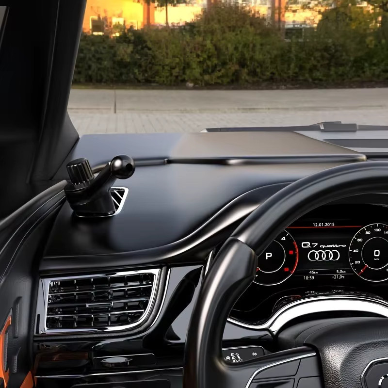 Universal Auto Lüftungshalterung mit 17mm Kugelkopf und Spirale Haken für Handy und GPS, Schwarz - Bild 5