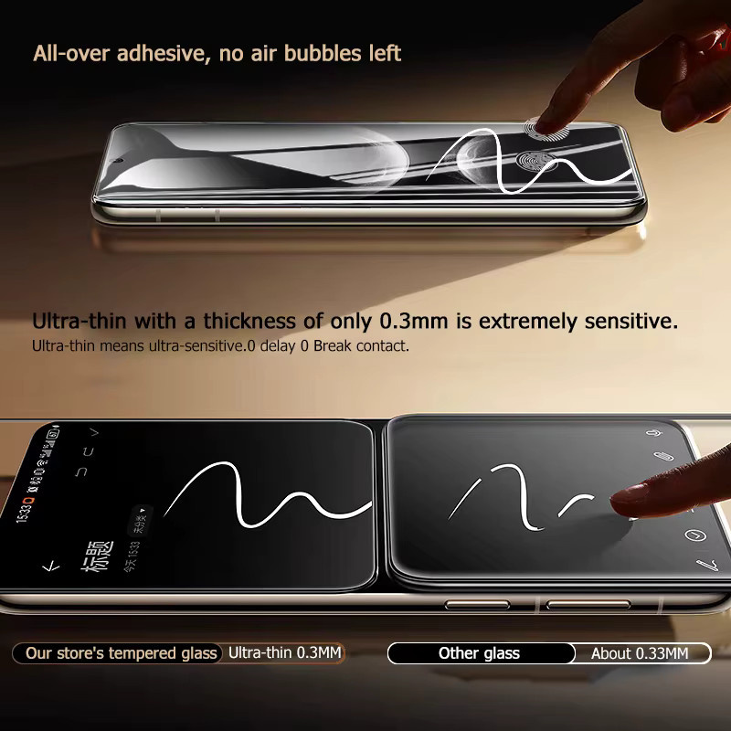 Displayschutz aus gehärtetem Glas für Huawei Pura 80 Mate 70 Nova 12 SE 12i Lite 13 13i 14 P40 Pro Plus P50E in Transparent - Bild 2