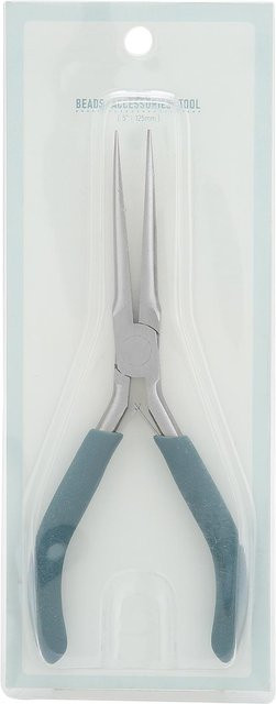 TOMTOP JMS Spitzzange aus Stahl in Silber für Schmuckherstellung und DIY-Handwerkzeuge - Bild 1