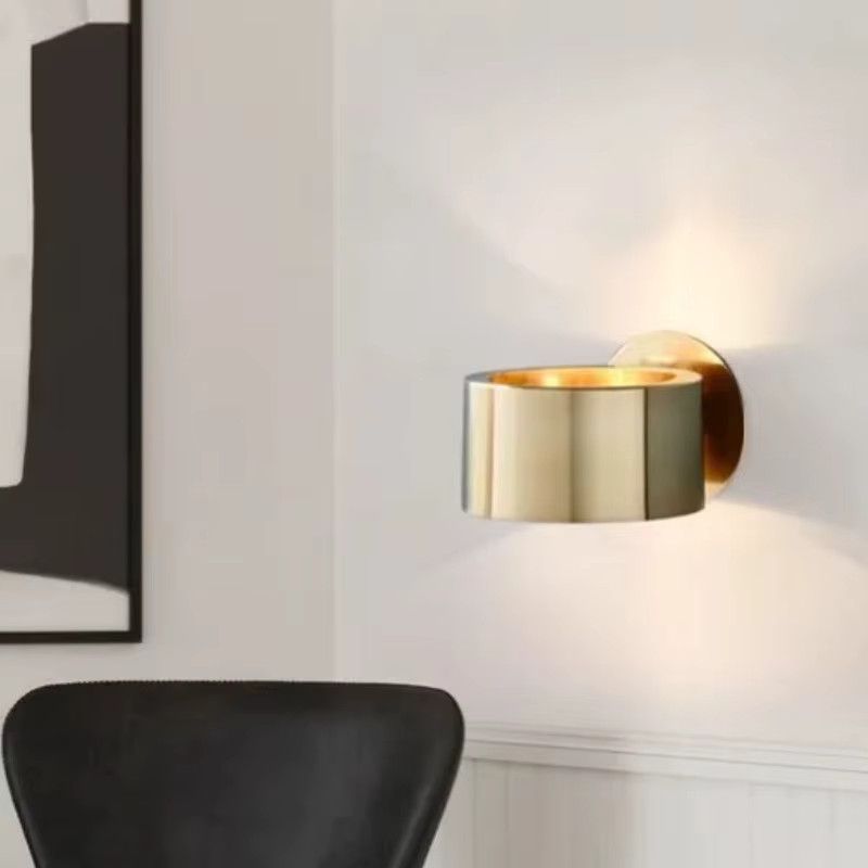 Claeted Wandlampe im Nordic Design in Gold für Wohnzimmer, Schlafzimmer und Esszimmer - Bild 4