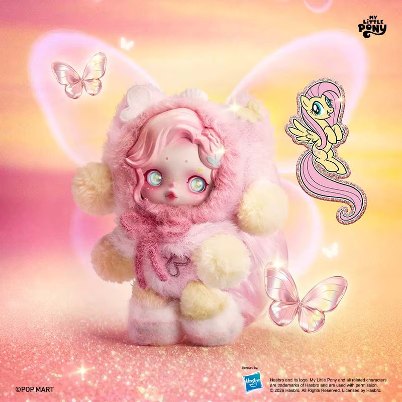 POP MART SKULLPANDA x My Little Pony, Vinyl-Puppe Anhänger, Einzelfigur - Bild 2