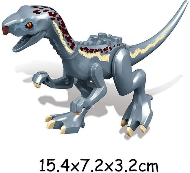 Jurassic Park Dinosaurier Indoraptor Triceratops Indominus Rex T-Rex Bausteine Spielzeug für 6-12 Jahre - Bild 1