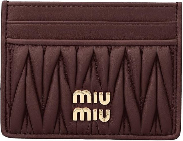 Miu Miu Kartenetui, Matelass Nappa, Damen - Bild 1
