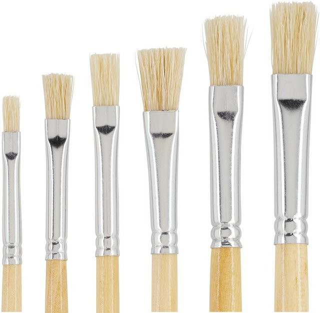 VBS Flachpinsel NATURE 6er-Set - Bild 1