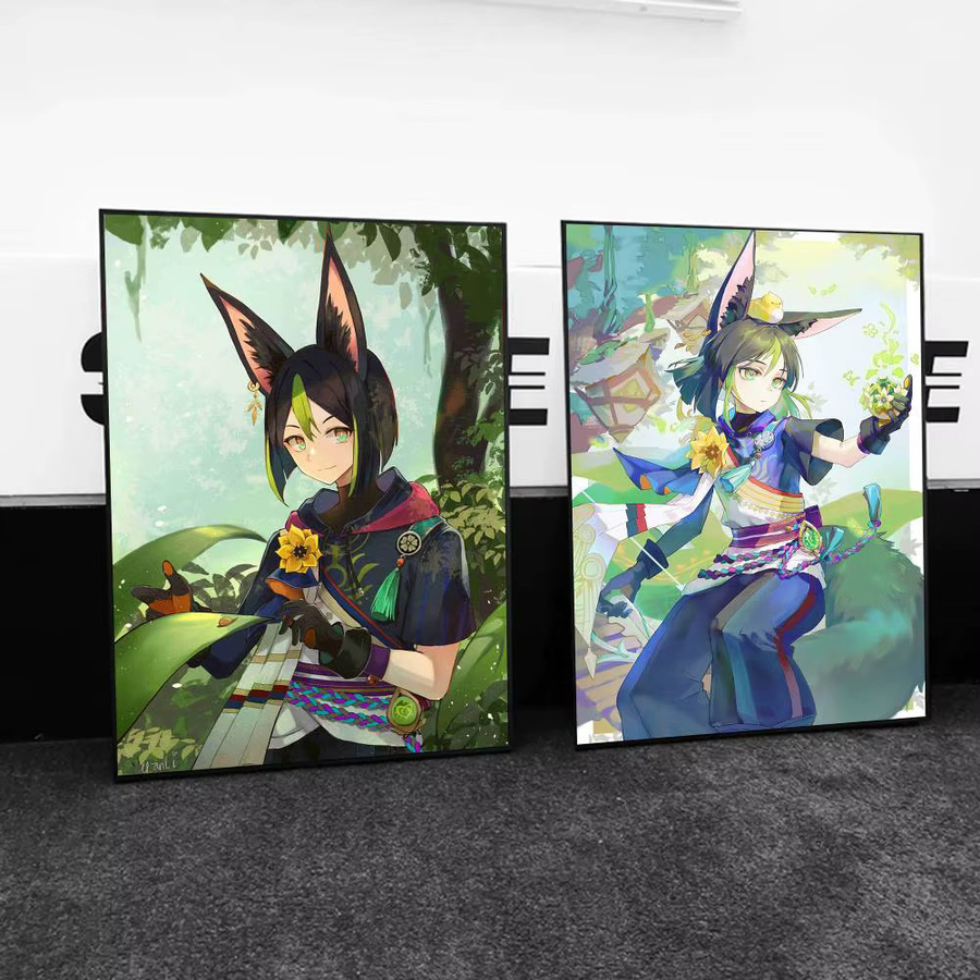 Genshin Impact Tighnari Poster von Kayou als HD Wandkunst für dein Wohnzimmer oder Schlafzimmer - Bild 3
