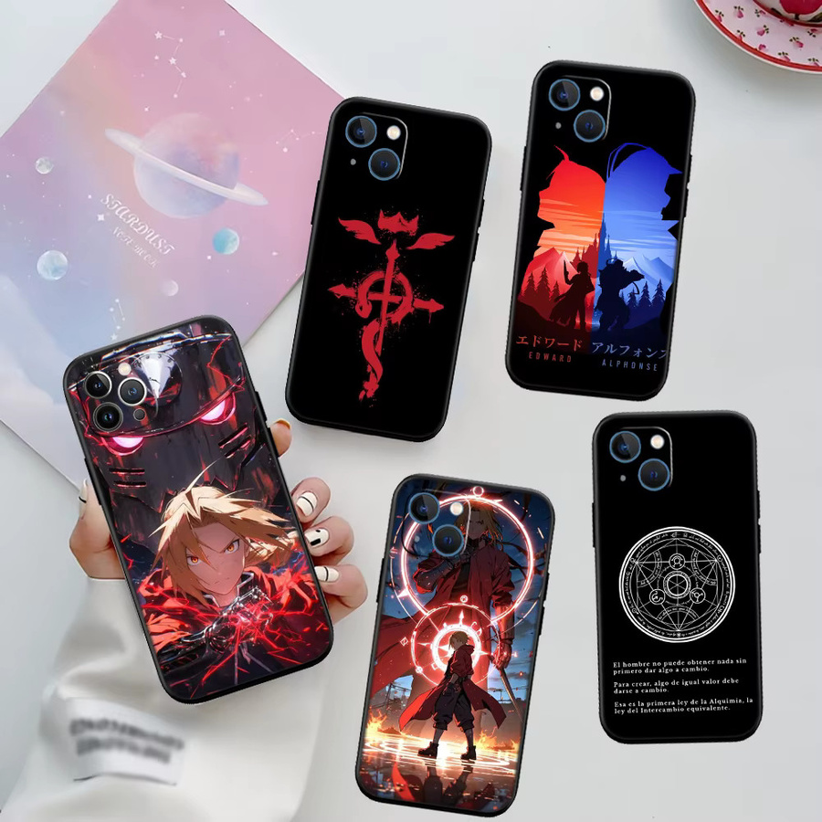 RA13 Fullmetal Alchemist Handyhülle für Motorola Edge 60 60s 70 G86 G56 G54 E14 G04S G45 G64 S30 S50 X30 X40 X50 Ultra Pro Power in Multicolor - Bild 4
