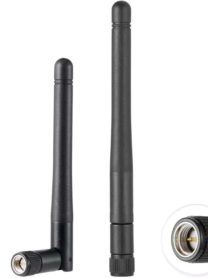 NOWEPOCH 2er-Set Dual Band WiFi Antennen 2,4 GHz und 5 GHz mit MIMO und SMA Stecker in Schwarz für WiFi Router und PCIe WLAN Karten - Bild 4