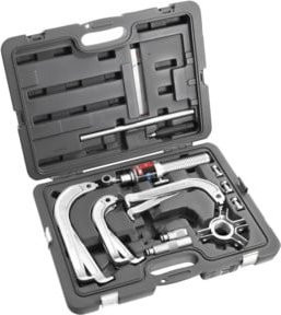 Facom Hydraulik-Außenabzieher Set in Grau, 15-teilig mit 3 Sätzen Abzieharme im Kunststoffkoffer - Bild 1