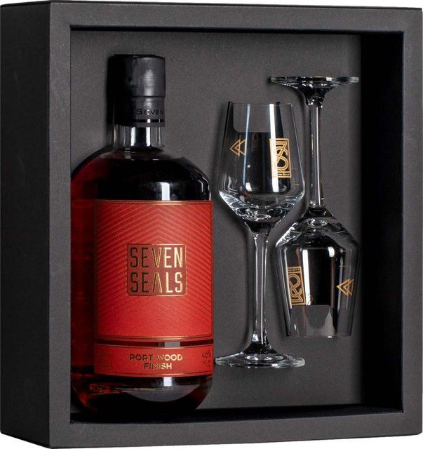 Seven Seals Port Wood Finish Single Malt Whisky, Schweiz, 46,0 % Vol., 0,7 l - Bild 1