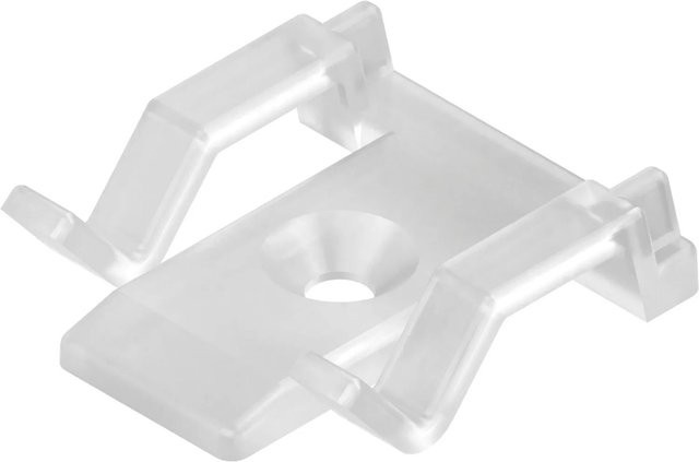 Blum Kabelhalter aus Kunststoff in Weiß und Transparent B/T/H: 160 x 112 x 54 cm - Bild 1