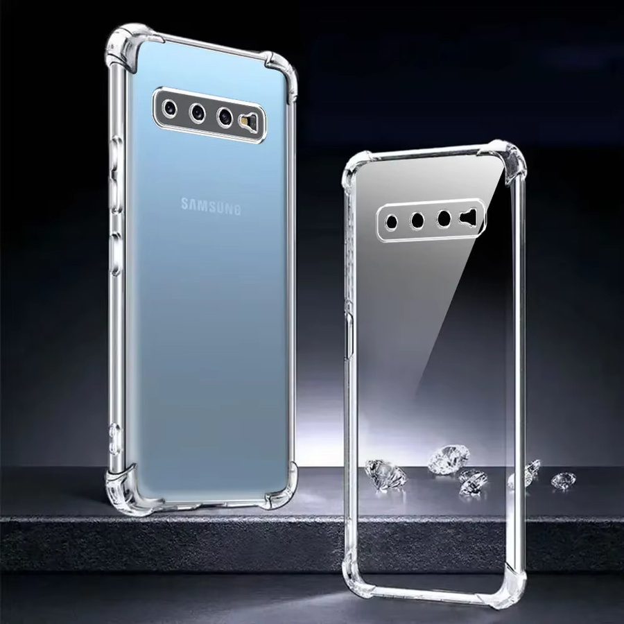 Transparente Silikon Handyhülle aus weichem TPU für Samsung Galaxy S10, S10+, S10e, S10 5G, S9, S9+ sowie S8, S8+ Plus - Bild 2