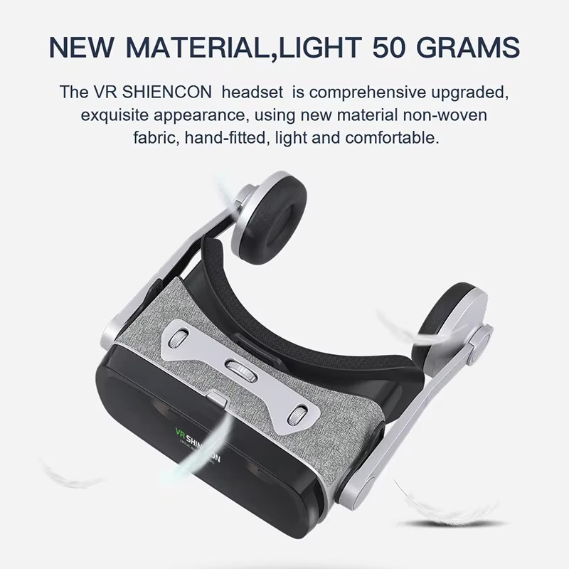 Shinecon VR Shinecon Virtual Reality Headset 3D-Brille für Smartphones in Schwarz - Bild 3