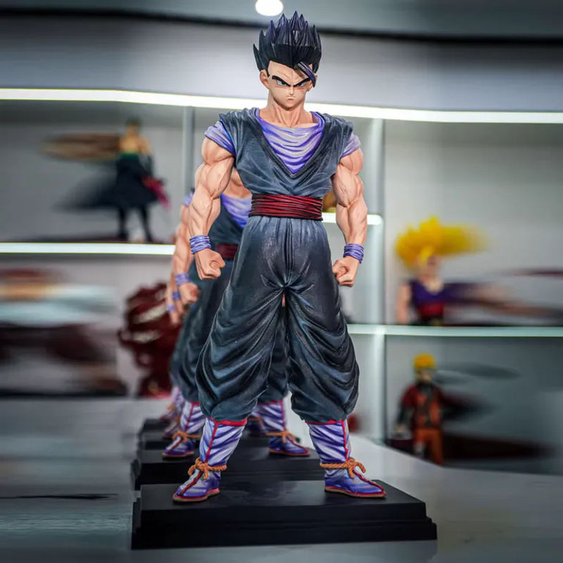 JT Dragon Ball Son Gohan Actionfigur als stehende Anime-Statue aus Kunststoff, mehrfarbig - Bild 3