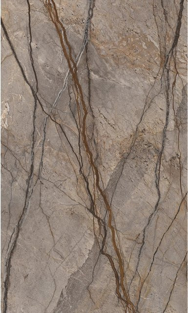 Schulte Duschrückwand DecoDesign Hochglanz Marmor-Kastanie in Braun B: 255 cm, H: 150 cm - Bild 1