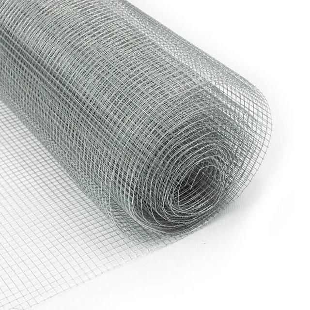 KARAT Volierendraht feinmaschig aus verzinktem Stahl, Farbe: Silber, Maschenweite: 6,3 mm, Breite: 1 m, Länge: 5 m - Bild 1