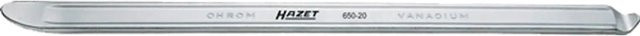 Hazet Montierhebel 650-24 aus Chrom-Vanadium-Stahl in Silber mit Doppel-T-Profil, Länge: 598 mm - Bild 1