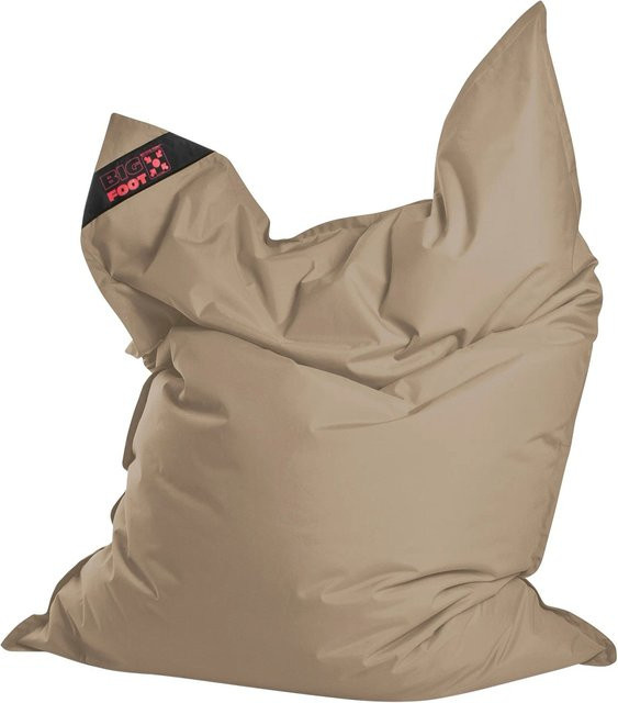 Sitting Point Sitzsack Big Foot Scuba 380 in Khaki mit wasserabweisendem Bezug und abnehmbarem Cover - Bild 1