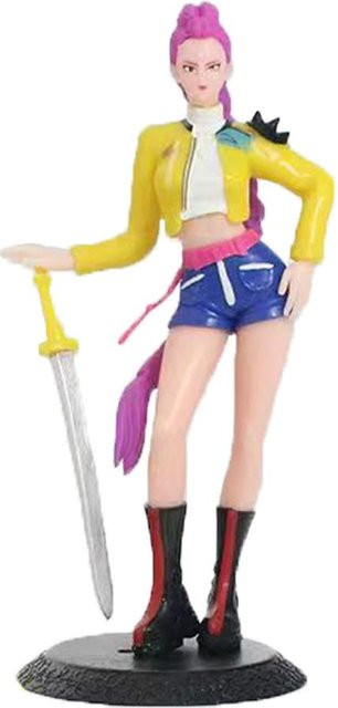 Anime Kpop Dämonenjäger Figur Modell Spielzeug, 3-teiliges Set, blau, ab 14 Jahren - Bild 1