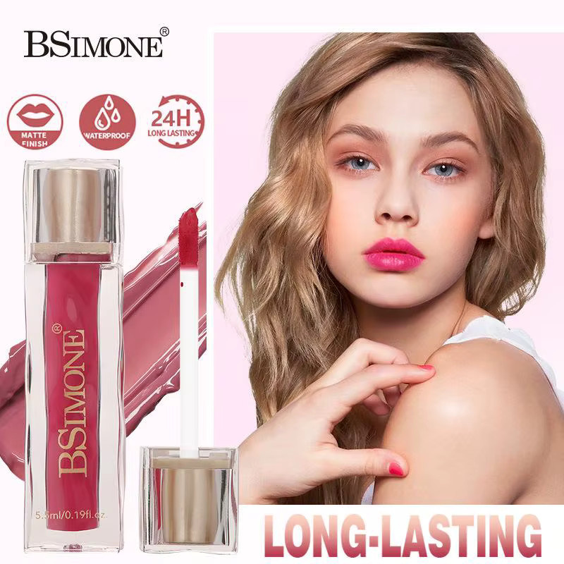 BSIMONE Flüssiger Lippenstift, Matt, Rot, Damen - Bild 2