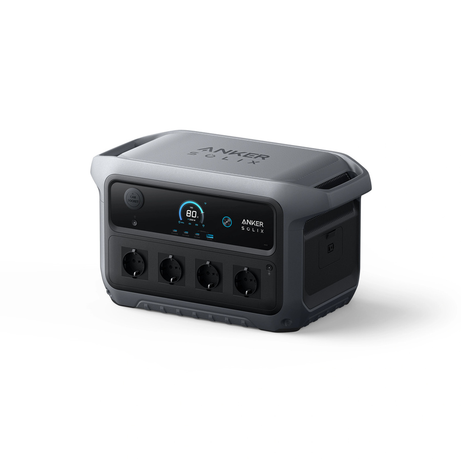 Anker SOLIX C2000 Gen 2 Tragbare Powerstation mit 2048Wh LiFePO4-Akku und 2400W Ausgangsleistung sowie 4000W Spitzenleistung als Solargenerator - Bild 8