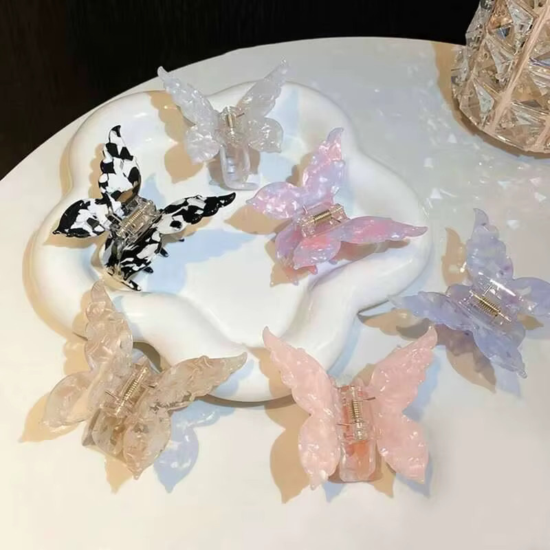 Haarnadeln Schmetterling, Acetat, Damen - Bild 1
