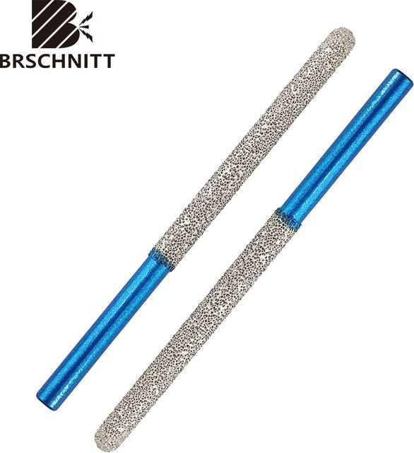 BRSCHNITT Diamantfräser Fingerfräser Ø 7,2 mm zur Kantenbearbeitung und zum Schleifen von Ziegeln und Steinen - Bild 1