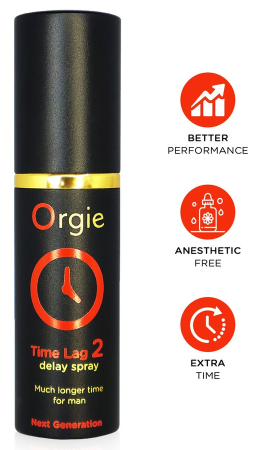 Orgie Time Lag 2 Verzögerungsspray mit Damiana, Herren - Bild 3