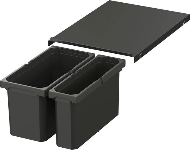 Vauth-Sagel Abfalltrennsystem Envi Free Pro Korpusbreite 400 mm, Farbe Lava - Bild 1