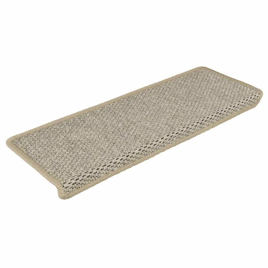 vidaXL Stufenmatten Selbstklebend in Sisal-Optik, 30 Stück, Grün, B: 65 cm, T: 21 cm, H: 4 cm - Bild 1