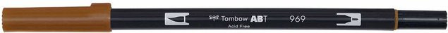 Tombow ABT Dual Brush Pen in Chocolate Brown 969 - Bild 1