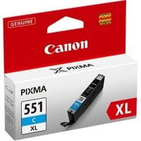 Original Canon Tintenpatrone CLI-551XL Cyan für Inkjet-Drucker - Bild 1