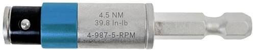 BERNSTEIN E-Drehmomentadapter 1/4 Zoll (6,3 mm) mit maximal 4,5 Nm in Multicolor - Bild 1