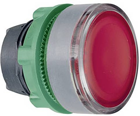 Schneider Electric ZB5AH043C0 Drucktaster-Frontelement aus Kunststoff in Rot und Grau - Bild 1