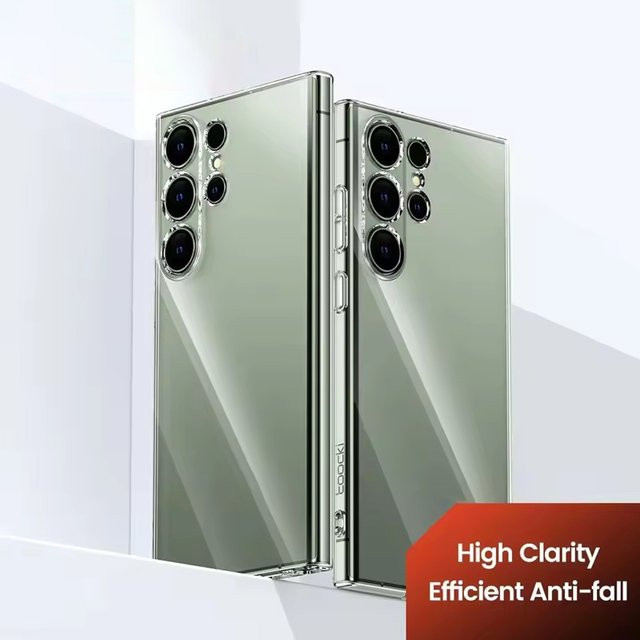 Gusakov Transparente TPU-Schutzhülle für Samsung Galaxy S25 Ultra S24 S23 S22 S21 Plus S21 FE - Bild 1