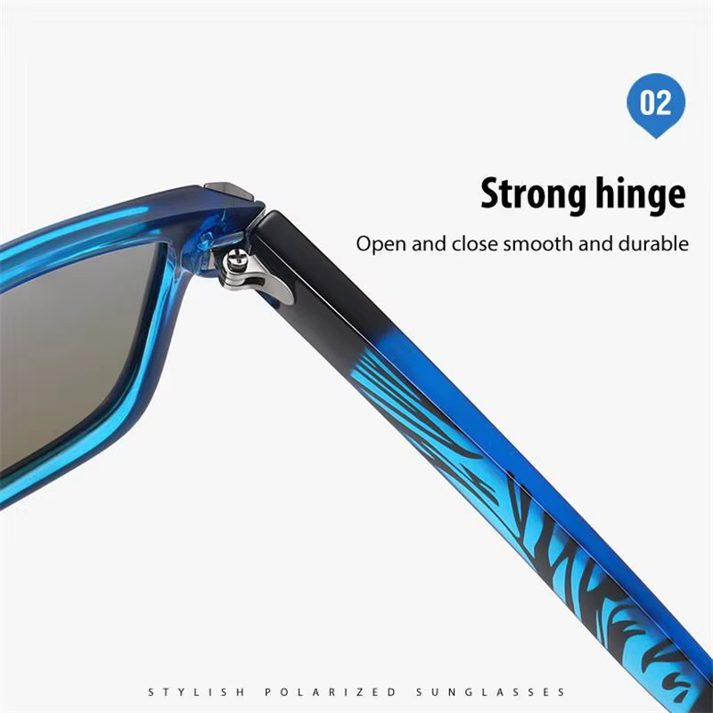 GSBJXZ Sonnenbrille, Vollrand, quadratisch, Kunststoff, Männer - Bild 3
