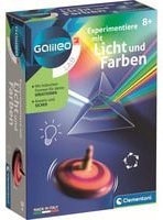 Clementoni Experimentierkasten Licht und Farben Wissenschaft für Kinder ab 8 Jahren - Bild 1