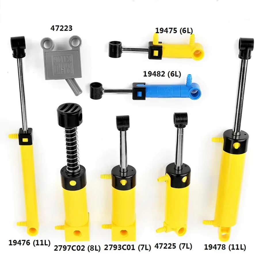stemedu Technisches Zubehör Set für pneumatische Teile in Mehrfarbig, kompatibel mit Legoeds 9641, 42043, 47225, 61904 - Bild 2