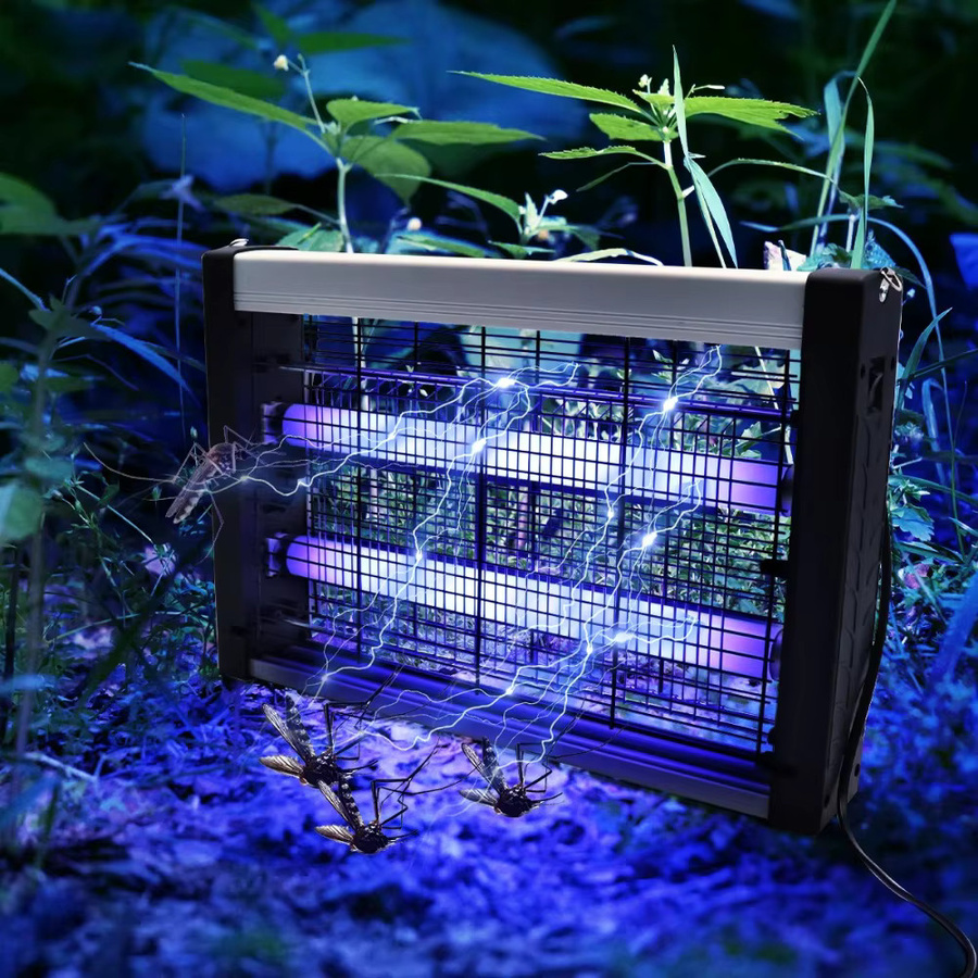 Joyinled elektrischer UV-Mückenvernichter Schwarz, wiederaufladbare Insektenvernichter Lampe für innen und außen zur geräuschlosen Schädlingsbekämpfung - Bild 3
