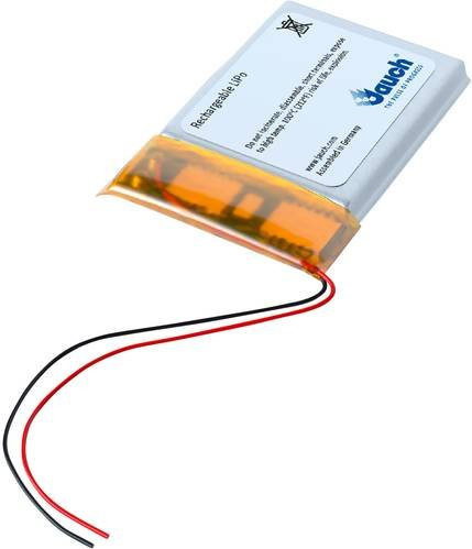 Jauch Quartz Spezial-Akku LiPo Prismatisch 3,7V 1430 mAh LP103048JU Silber - Bild 1