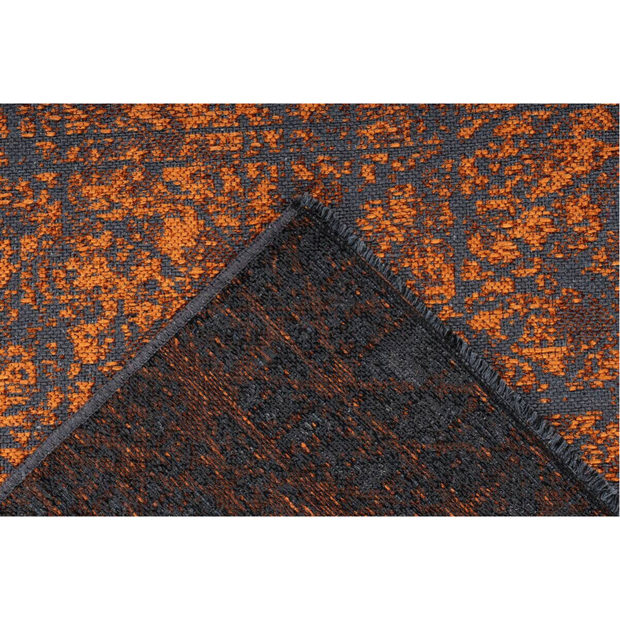 Kayoom Flachflorteppich Kalea in Orange mit Used-Look, B/H/L: 80 x 0,8 x 150 cm - Bild 2