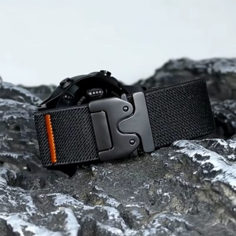 Lbiaodai Uhrenarmband Textil/NATO, Schwarz, Unisex - Bild 2