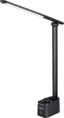 Sygonix SY-6770690 LED-Schreibtischleuchte in Schwarz mit verstellbarer Leuchte und Touch-Bedienung