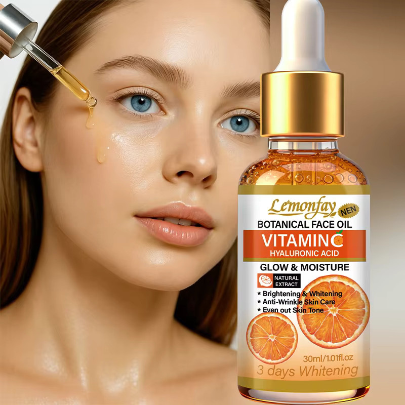 Lemonfay Vitamin C Botanisches Gesichtsöl, 30 ml, mit Hyaluronsäure - Bild 2