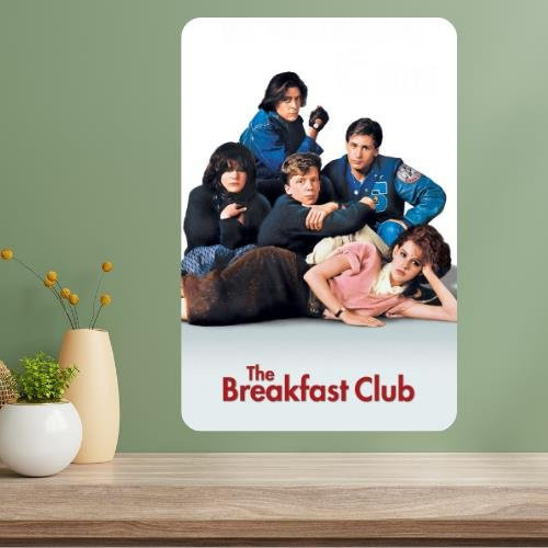 Frühstücksclub Klassisches Film Metallposter Schild PIPI in Mehrfarbig, B: 30 cm, H: 20 cm - Bild 1