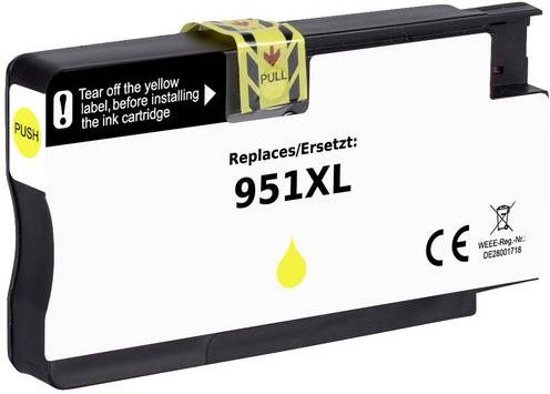 Renkforce Druckerpatrone Gelb kompatibel mit HP 951XL CN048AE - Bild 1