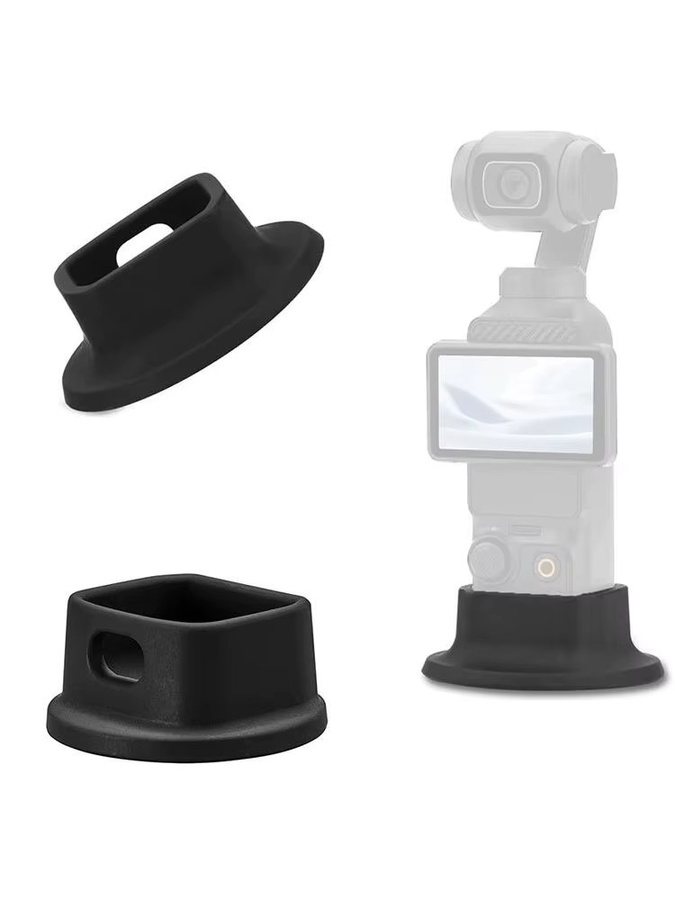 DJI Silikon-Dockingstation für Osmo Pocket 3 Sportkamera in Schwarz mit rutschfester Erweiterungsständerbasis - Bild 6