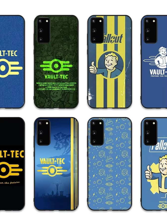 V-Vault-Tec Fallout Logo Handyhülle für Samsung Galaxy S24 FE, S25 Ultra, S22 Ultra 5G und weitere Modelle - Bild 4