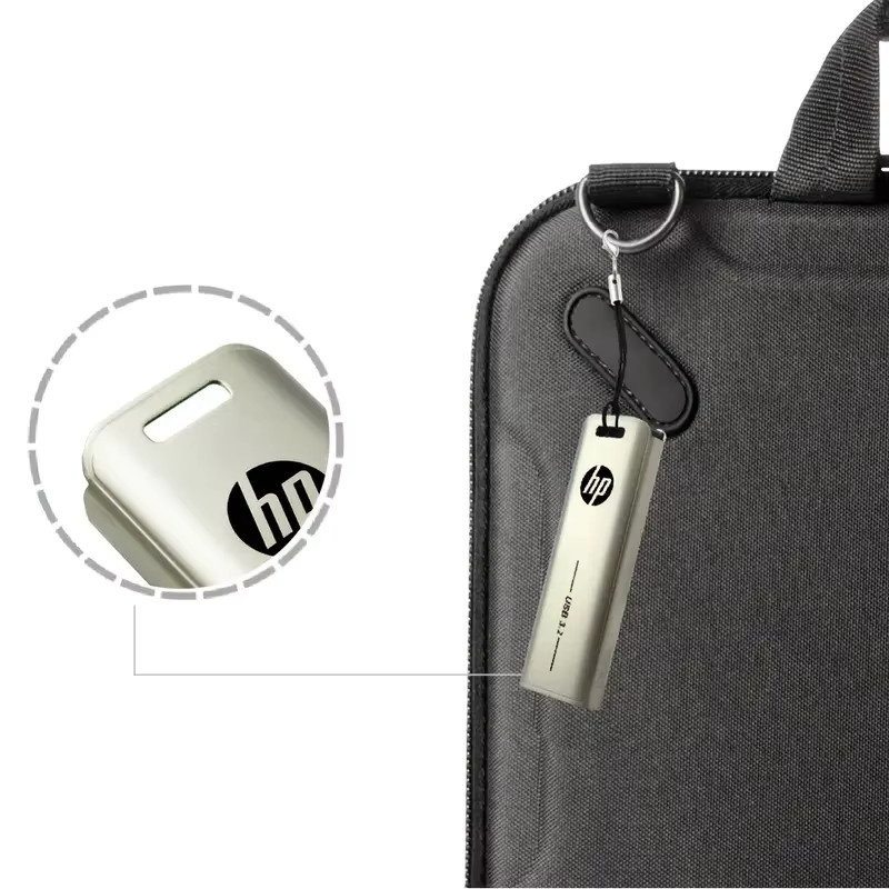 HP USB 3.2 Flash-Laufwerk Externer Speicher Metall-Stick Silber 256 GB - Bild 3